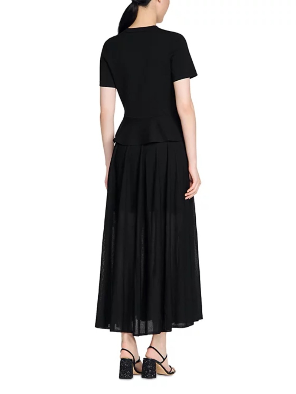 Judith Peplum Knit Maxi Dress - Picture 5 of 8